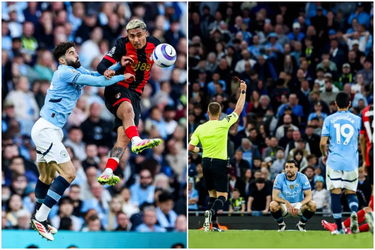 CITY POBIJEDIO BOURNEMOUTH 3-1: Detalji s utakmice u kojoj se oprostio Kevin de Bruyne od dresa Cityja. Gvardiol je pogriješio, Kovačić dobio crveni zbog Joletove pogreške. 