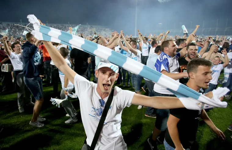 Hoćemo li ovakve scene gledati u nedjelju? Evo kako su igrači Dinama i Hajduka slavili naslov Rijeke