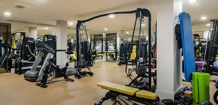 Obitelj Modrić ima u vili jako dobro opremljen gym. 