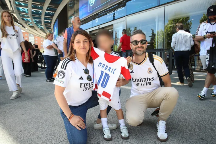 Obožavatelji iz Zadra došli u Madrid na zadnju utakmicu Luke Modrića u Realu.