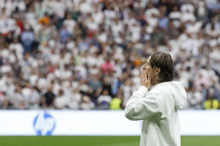 Razigravao, igrao vanjskom i slao poljupce: Evo kako je izgledao posljednji ples Luke Modrića u Madridu