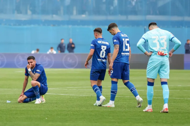 Šok na Maksimiru nakon posljednjeg zvižduka: Pogledajte slomljene igrače Dinama