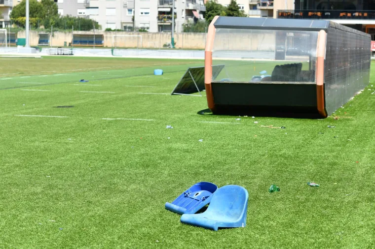 Kao ratna zona! Torcida doslovno uništila Šubićevac: Pogledajte kako izgleda dan poslije