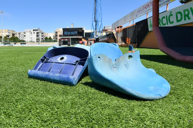 Kao ratna zona! Torcida doslovno uništila Šubićevac: Pogledajte kako izgleda dan poslije