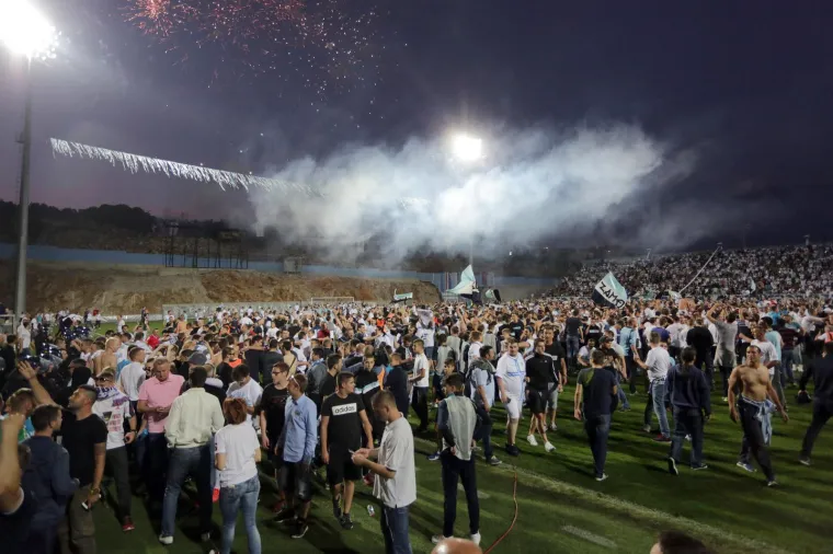 Hoćemo li ovakve scene gledati u nedjelju? Evo kako su igrači Dinama i Hajduka slavili naslov Rijeke