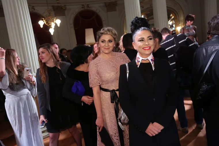 Nives Ivanković u društvu Alke Vuice 2016. godine.