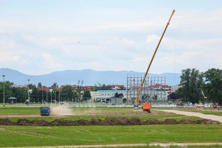 Pripreme za Thompsonov koncert u punom jeku: Ovako trenutno izgleda Hipodrom