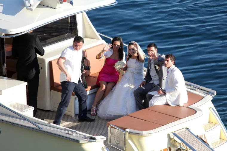 Biv&scaron;i Hajdukovac prije 15 godina obećao se svojoj Dragani: U bračne vode uplovili na brodu