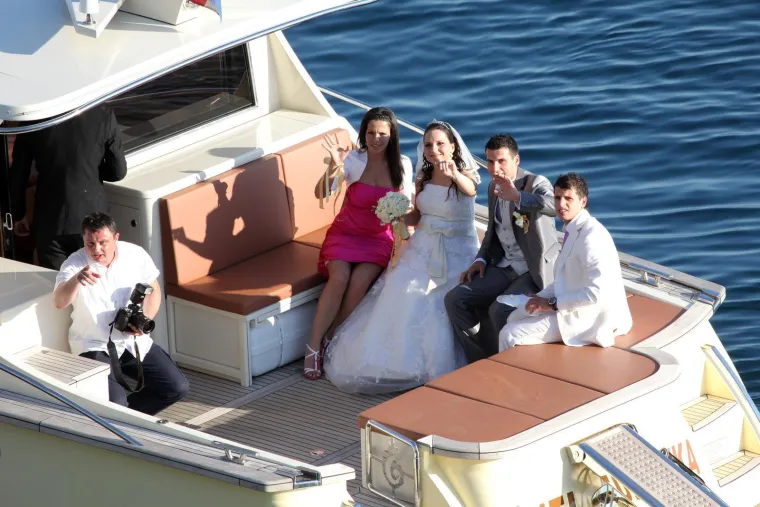 Biv&scaron;i Hajdukovac prije 15 godina obećao se svojoj Dragani: U bračne vode uplovili na brodu