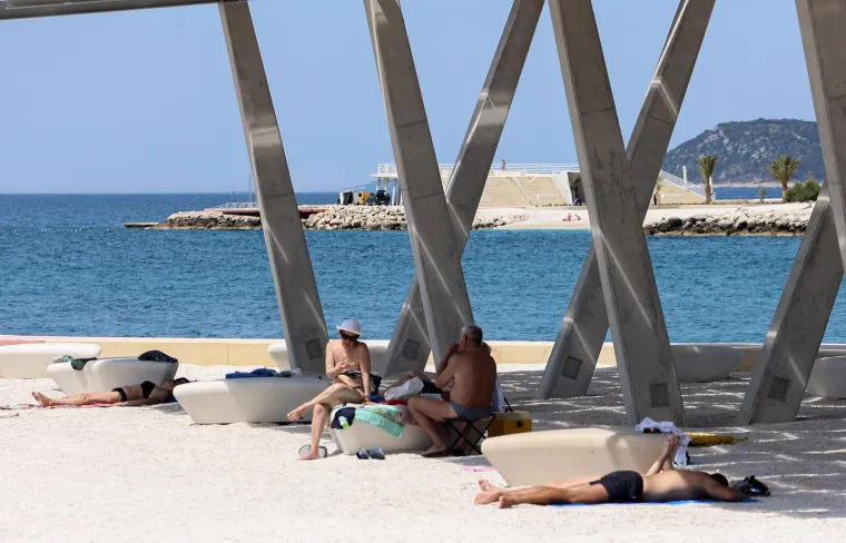 Sunce, more i žnjanska vibra: Pogledajte kako izgleda dan na novoj splitskoj plaži