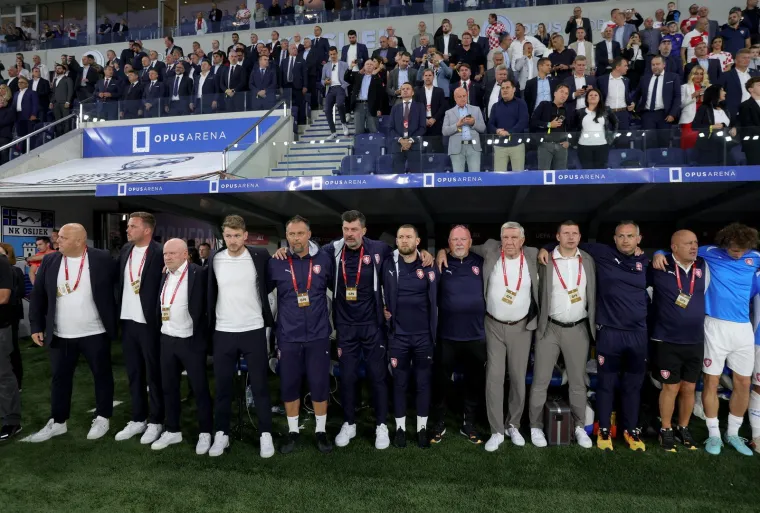 Hajdukove legende okupirale svečanu ložu: Državni odvjetnik ukrao svu pažnju na Opus Areni