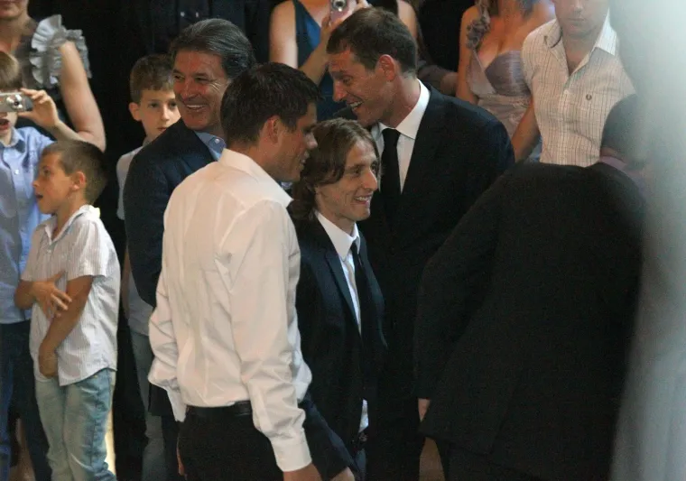 Najveća nogometna elita: Tko se sve pojavio na vjenčanju Luke i Vanje Modrić?