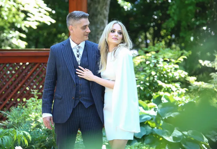Na vjenčanju im je zapjevala Kesovija: Jelena Veljača i Vito Turšić danas slave četiri godine braka