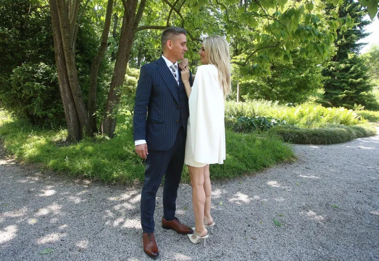 Na vjenčanju im je zapjevala Kesovija: Jelena Veljača i Vito Turšić danas slave četiri godine braka