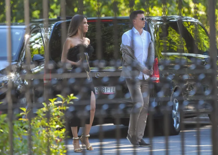 Tri godine bračne idile: Ovako su izgledali Tin Jedvaj i njegova suputnica na dan vjenčanja