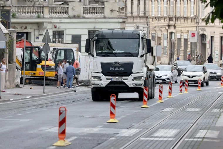 Zagreb je opet postao gradilište! Prometni kolaps u centru Zagreba: Pogledajte gdje su radovi