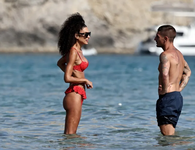 Ibrahimović pokazao isklesano tijelo u 44. godini, a poglede privlačila i supruga biv&scaron;eg suigrača