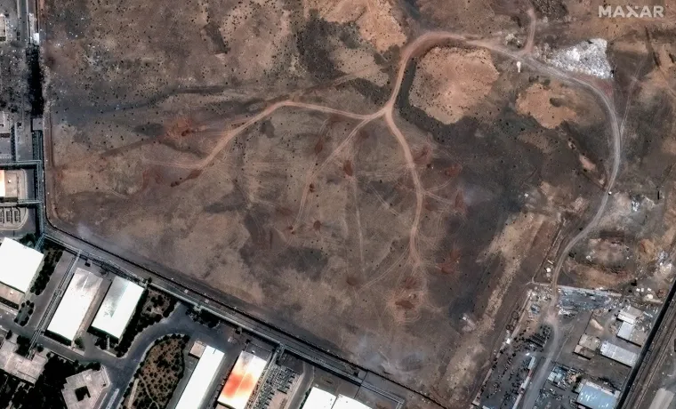 Preoblikovani teren i divovski krater: Slike iz svemira pokazuju posljedice bombardiranja