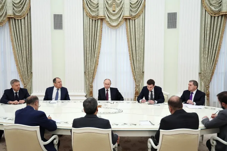 Zabrinute face Putina, Lavrova i Peskova: Evo kako je bilo na sastanku s iranskim ministrom
