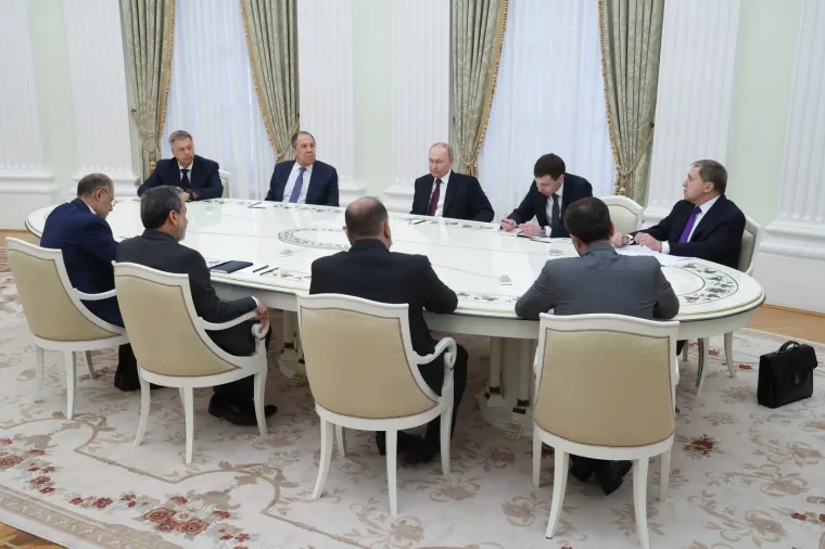 Zabrinute face Putina, Lavrova i Peskova: Evo kako je bilo na sastanku s iranskim ministrom