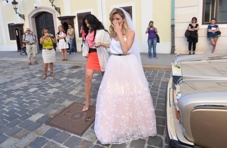 Plakala od sreće: Antonija Blaće nije skrivala emocije na svom vjenčanju