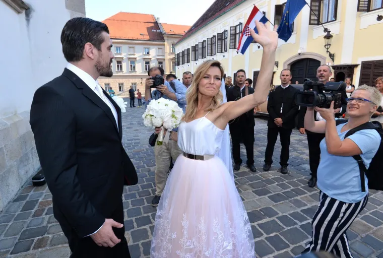 Plakala od sreće: Antonija Blaće nije skrivala emocije na svom vjenčanju