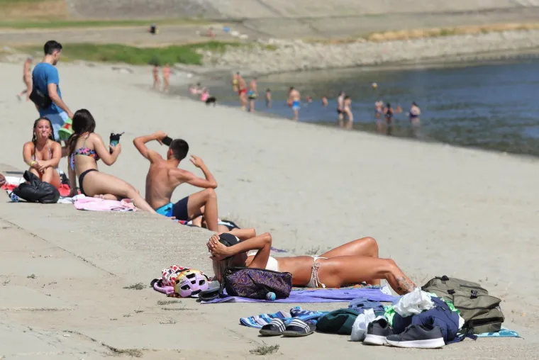 Pogledajte temperature koje su bile već u 8 sati, jedan grad posebno je gorio
