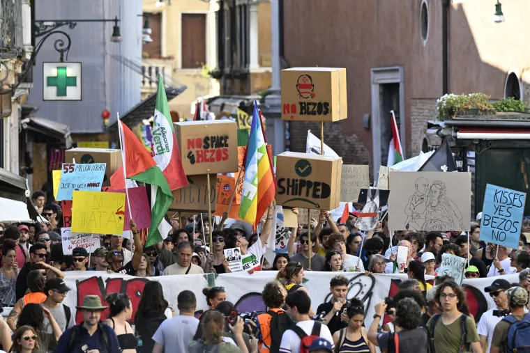 Venecija i dalje vrije zbog Bezosa, bijes izbacuju zbog jedne stvari: 'Poljupci da, ovo ne!'