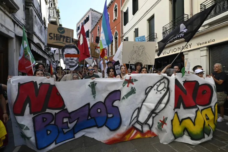 Venecija i dalje vrije zbog Bezosa, bijes izbacuju zbog jedne stvari: 'Poljupci da, ovo ne!'