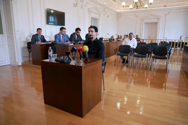 Šime Vrsaljko na sudu u Osijeku: 'Ako sam tada tako rekao, onda je to i istina'