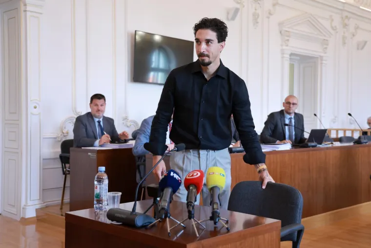 Šime Vrsaljko na sudu u Osijeku: 'Ako sam tada tako rekao, onda je to i istina'