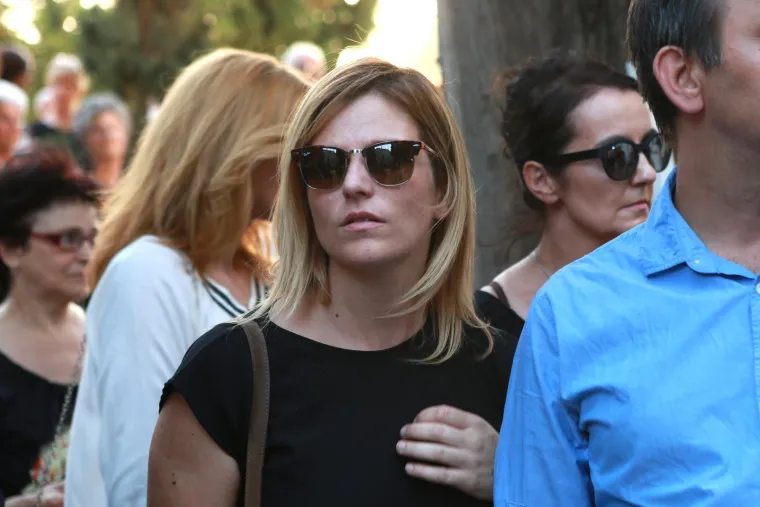 Antonija Blaće neutješna na sprovodu Siniše Svilana prije točno devet godina