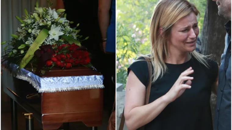 Antonija Blaće neutješna na sprovodu Siniše Svilana prije točno devet godina