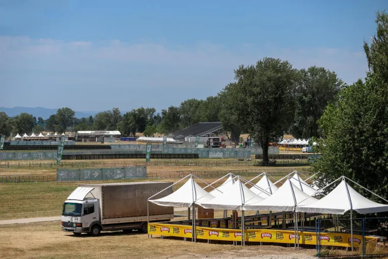 Hipodrom tri dana prije Thompsonovog koncerta: Zadnje pripreme u tijeku