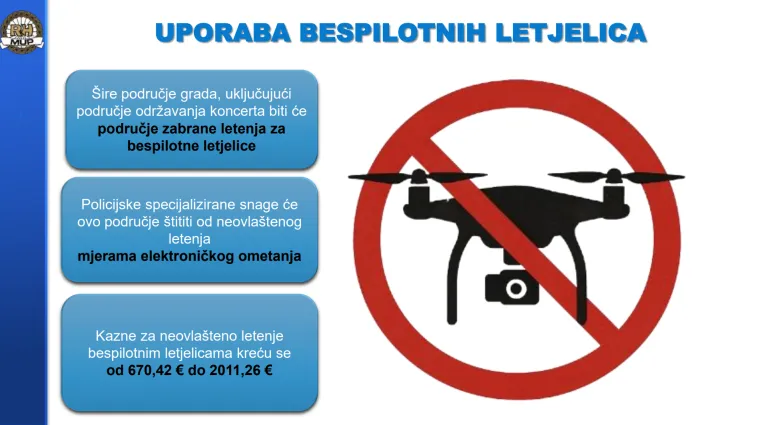 Ovo su sve najvažnije upute! Provjerite gdje će biti evakuacijski koridori, gdje se okupiti prije koncerta...