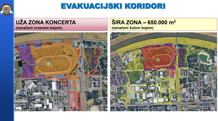 Ovo su sve najvažnije upute! Provjerite gdje će biti evakuacijski koridori, gdje se okupiti prije koncerta...