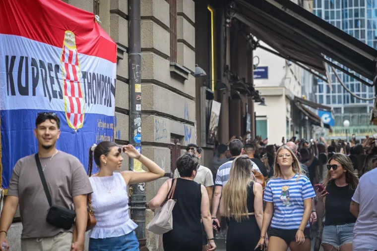 Pogledajte kako izgleda Zagreb uoči koncerta Marka Perkovića Thompsona