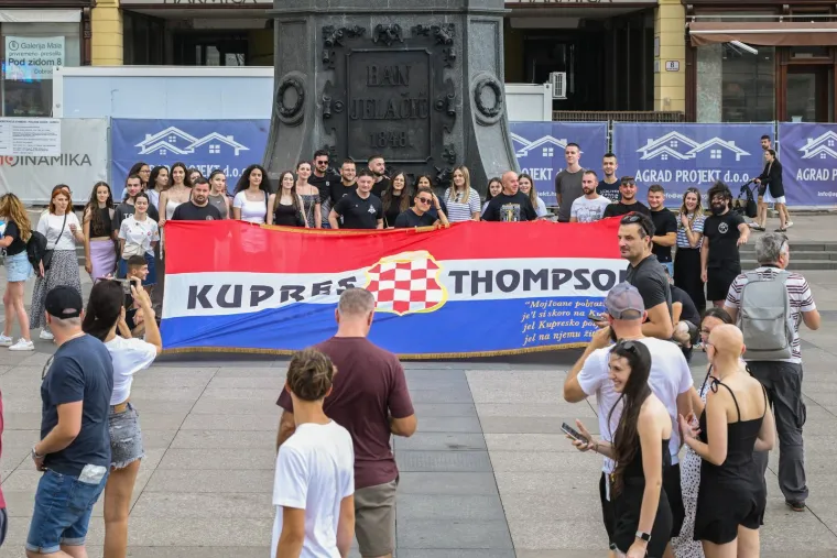 Pogledajte kako izgleda Zagreb uoči koncerta Marka Perkovića Thompsona