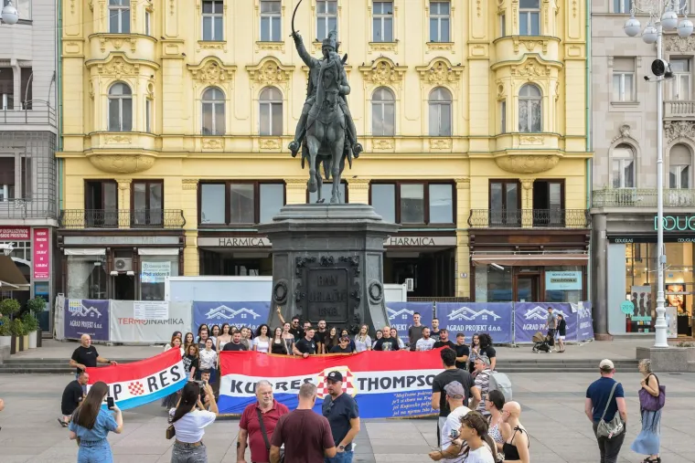 Pogledajte kako izgleda Zagreb uoči koncerta Marka Perkovića Thompsona