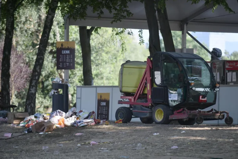 Ovo je Bundek sada: Od ranog jutra rade vrijedni čistači