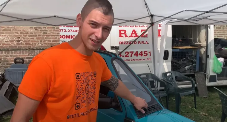 Ne, ovo nije iluzija: Od otpada je stvoren najuži auto na svijetu, ljudi ne vjeruju očima