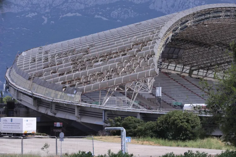 Poljud razoren! Pogledajte kako je nevrijeme potpuno poharalo Hajdukov stadion