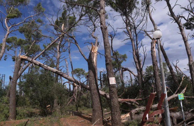 Šokantni prizori s Marjana: Kao da je protutnjao tornado, a sada se pojavila nova prijetnja