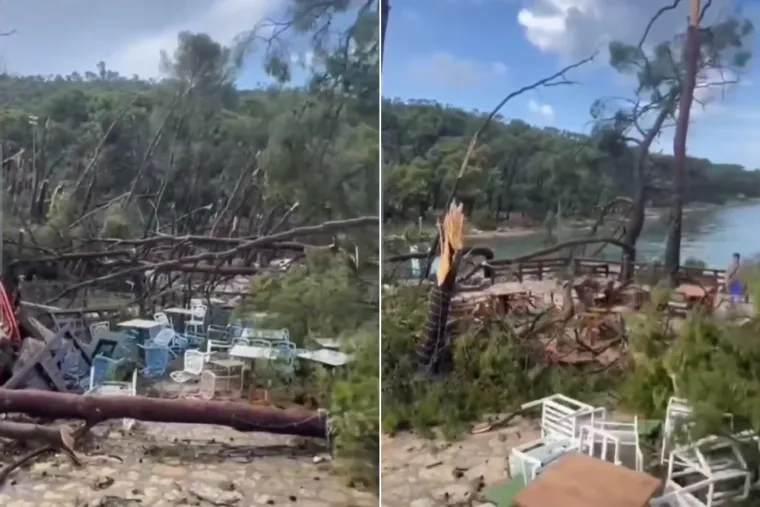 Šokantni prizori s Marjana: Kao da je protutnjao tornado, a sada se pojavila nova prijetnja