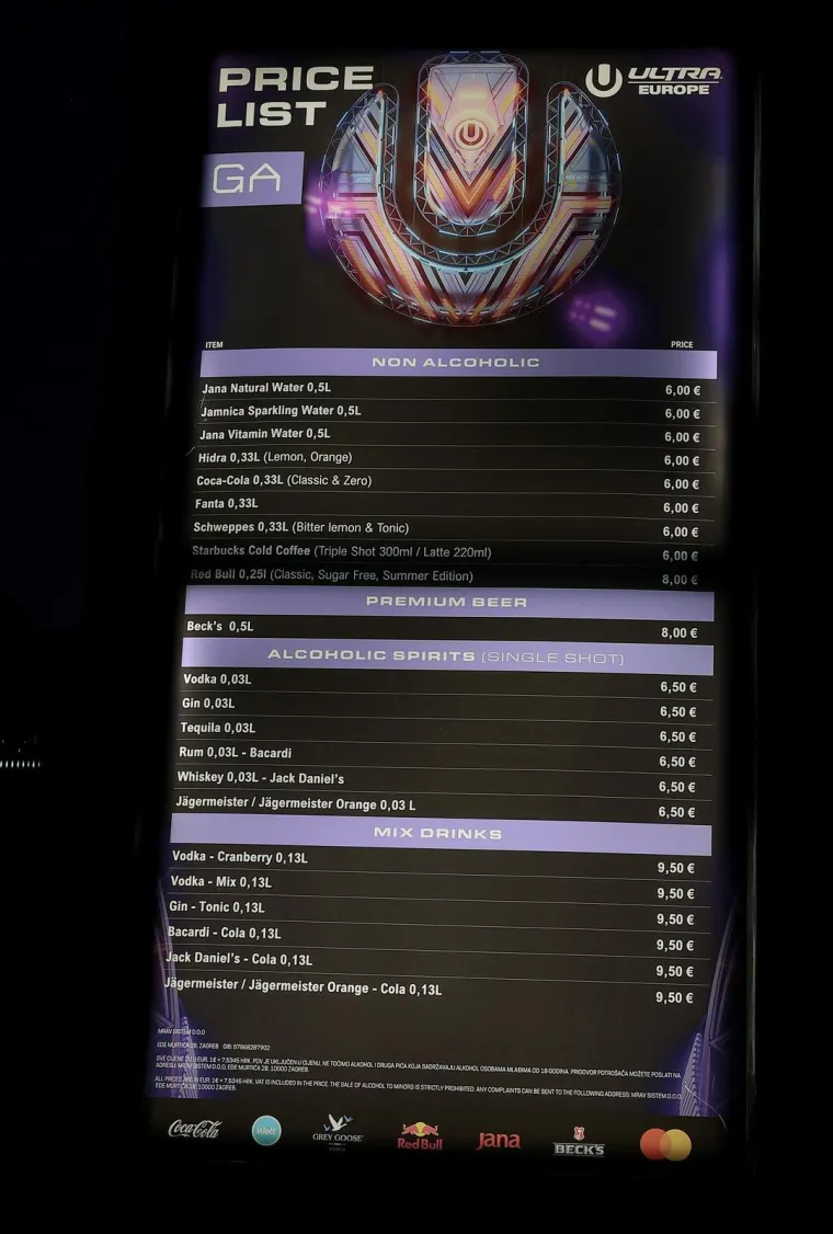 Počela je Ultra: Pogledajte atmosferu na glazbenom spektaklu; Ovo su cijene hrane i pića