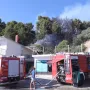 Dramatične snimke vatrene stihije: Buknuo požar u Podstrani, dignut i kanader