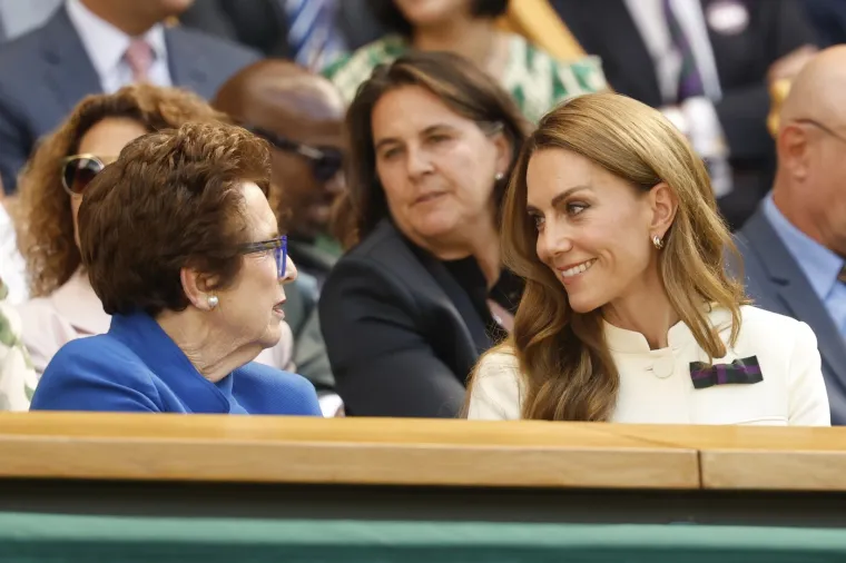 Povijesno finale Wimbledona zasjenila jedna pojava: Princeza među legendama