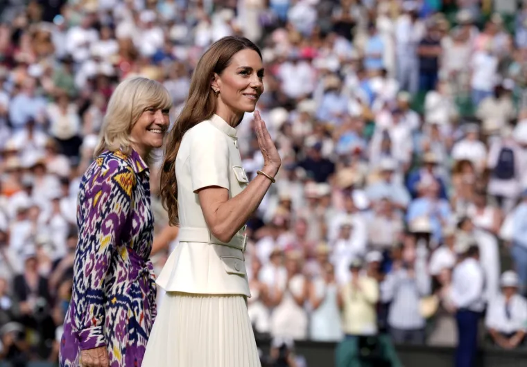 Povijesno finale Wimbledona zasjenila jedna pojava: Princeza među legendama