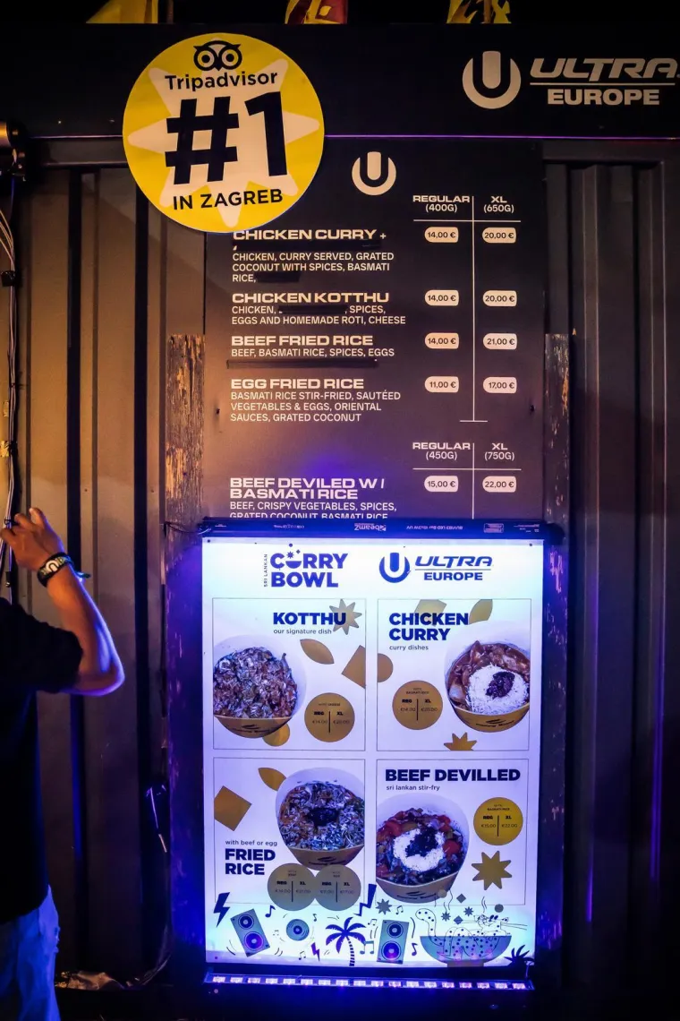 Vrtoglave cijene na Ultri: Ćevapi 14, burger s krumpirićima 21 euro, a evo koliko koštaju pivo i prezervativi