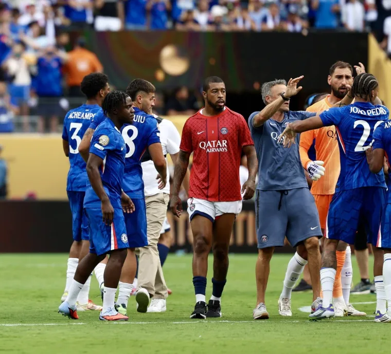 Tučnjava nakon finala klupskog SP-a: Luis Enrique udario zvijezdu Chelseaja, Trump gledao nevjerojatne scene